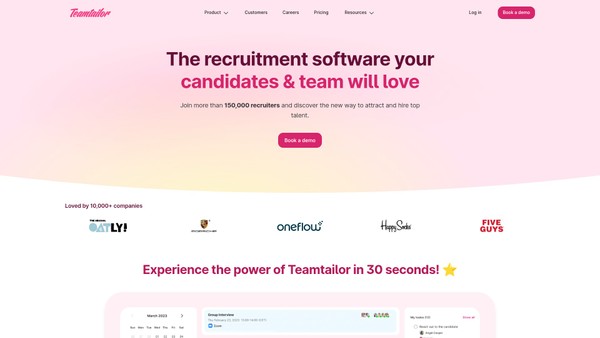 Recruiting startup Teamtailor has grown revenue 311% in the past three years